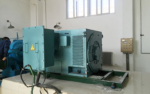 胶州某水电站工程主水泵使用我公司高压电机安装尺寸